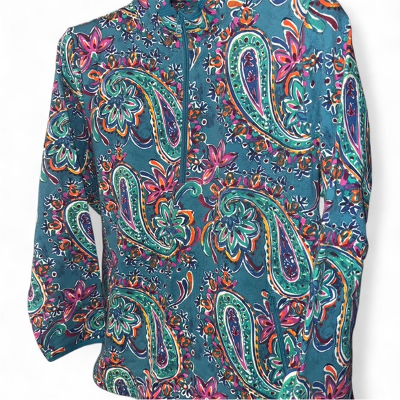 Talbots Paisley Patterned Jacket - Picture 2 of 6